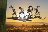 4 Whimsical Gnomes Tree Stake - Photo 2