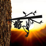 Hummingbird Stake - Black