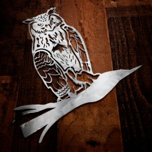 Horned Owl Stake
