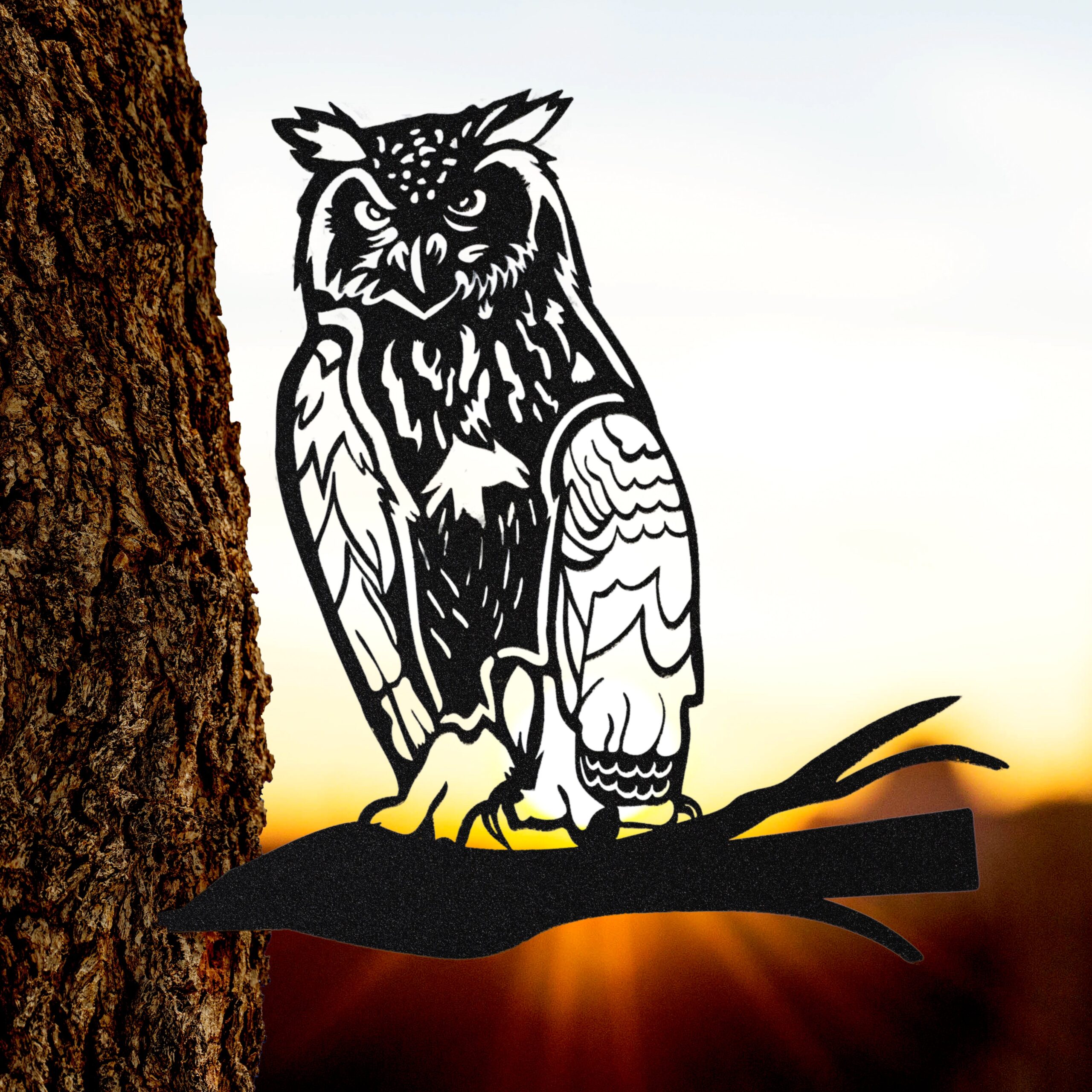 Horned Owl Stake - Image 2